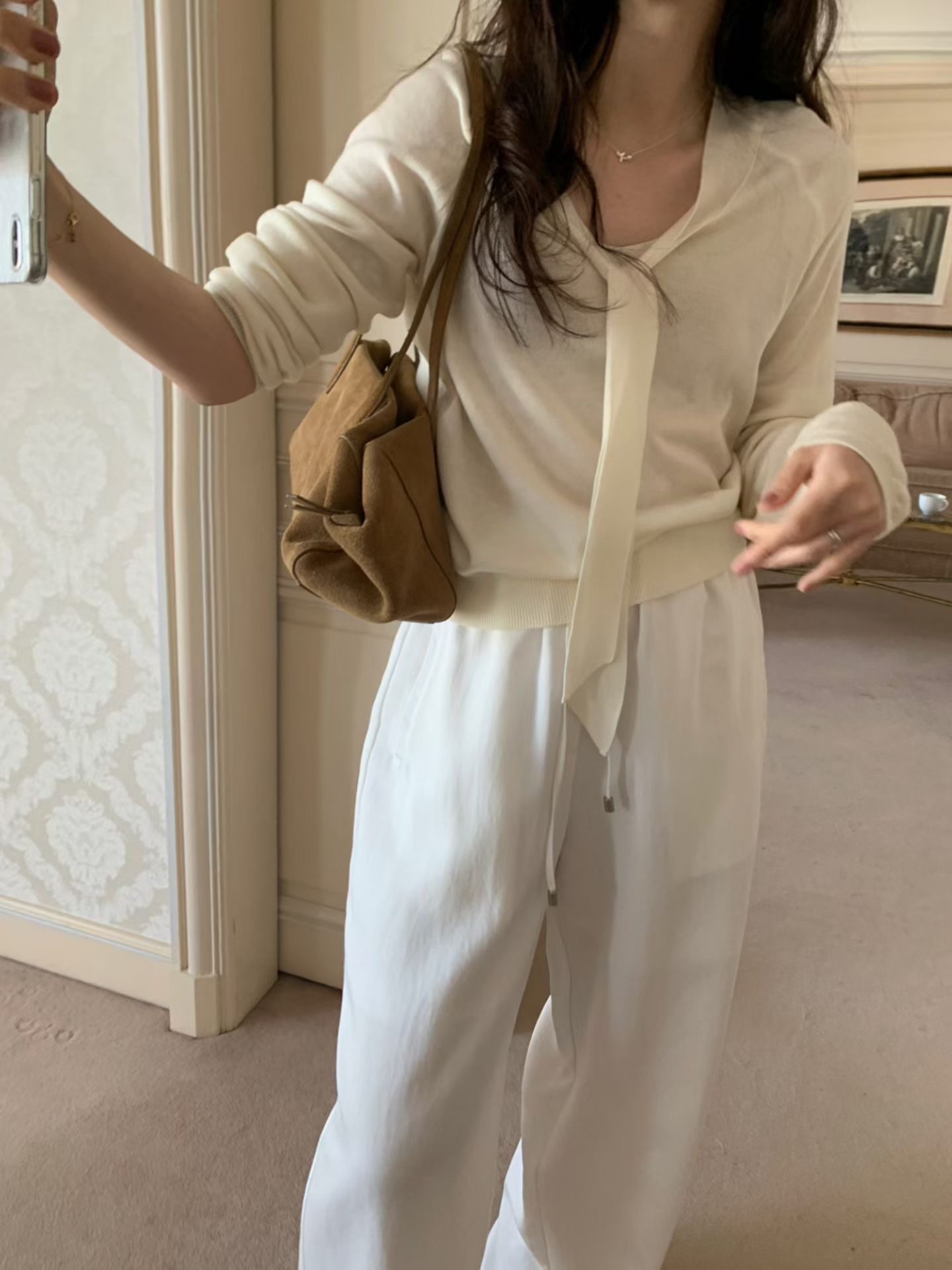 PYT-ot東大門實拍女士新款推薦熱賣人氣26春夏針織衫絲綢pretty young thing針織衫圖色2