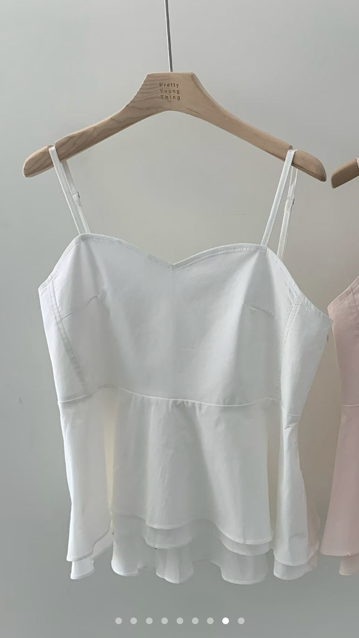 PYT-ot東大門直郵女士新款真品時尚人氣職業休閑吊帶背心pretty young thing吊帶/背心圖色1