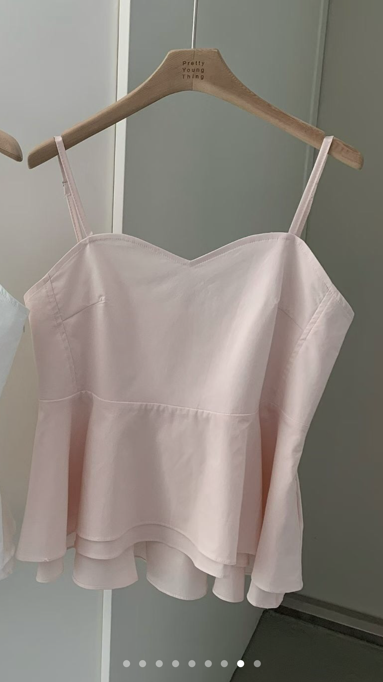 PYT-ot東大門直郵女士新款真品時尚人氣職業休閑吊帶背心pretty young thing吊帶/背心圖色2