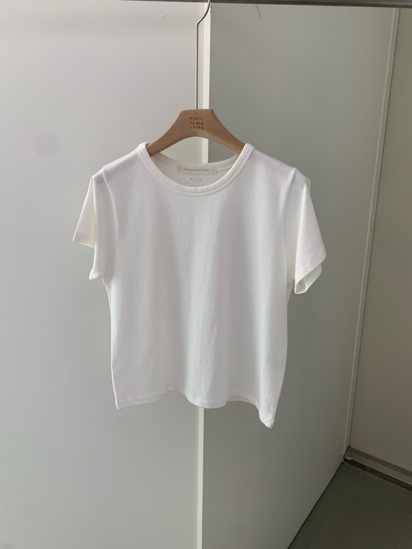 PYT-ot東大門代購女士新品真品26春夏人氣熱賣休閑時尚T恤pretty young thingT恤圖色1