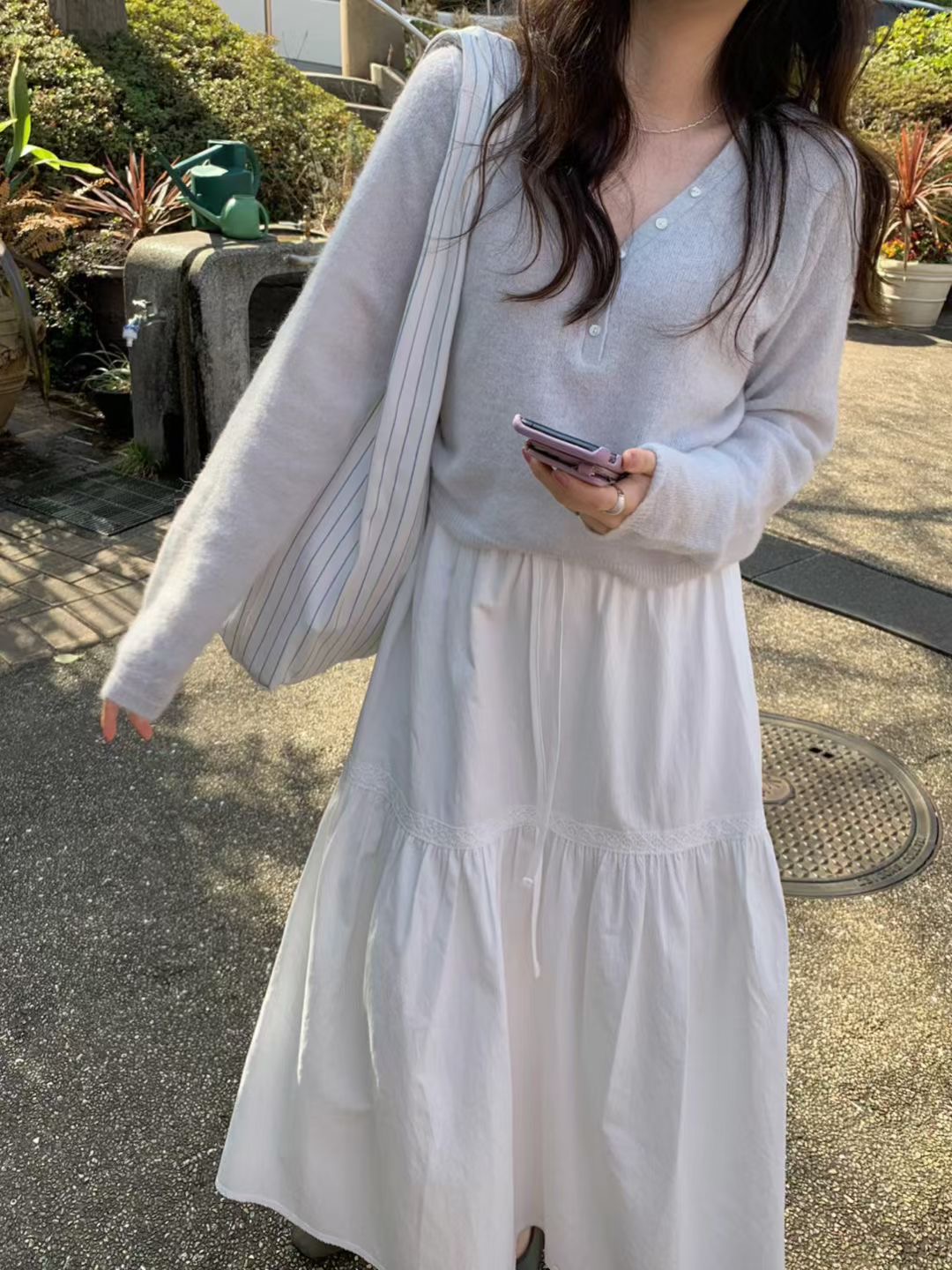 PYT-ot韓國直郵女裝新款推薦26春夏真品人氣休閑熱賣針織衫pretty young thing針織衫圖色3