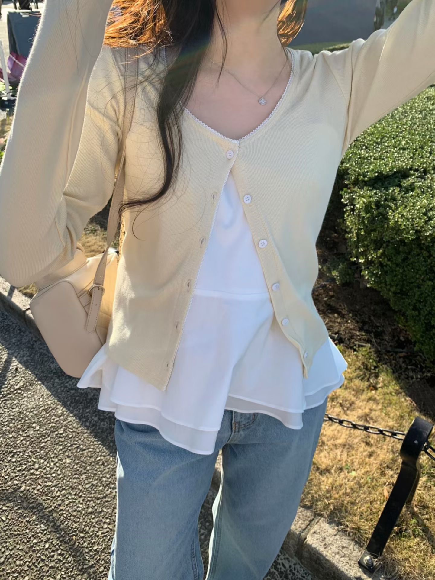 PYT-ot東大門實拍女裝新款人氣推薦真品職業針織衫不含內搭pretty young thing針織衫圖色2