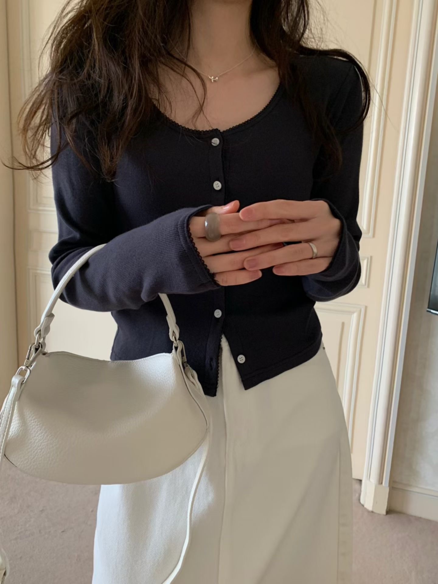 PYT-ot東大門實拍女裝新款人氣推薦真品職業針織衫不含內搭pretty young thing針織衫圖色4