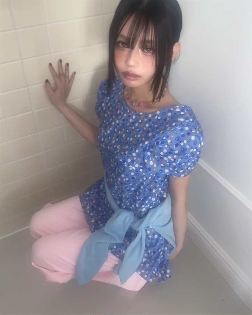 LIVE AID-P韓國直郵女士新品時尚人氣26春夏襯衫蕾絲衫LIVE AID-P襯衫/蕾絲衫