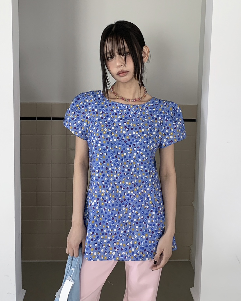 LIVE AID-P韓國直郵女士新品時尚人氣26春夏襯衫蕾絲衫LIVE AID-P襯衫/蕾絲衫