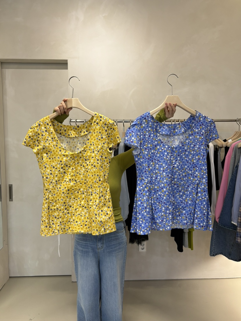 LIVE AID-P韓國直郵女士新品時尚人氣26春夏襯衫蕾絲衫LIVE AID-P襯衫/蕾絲衫