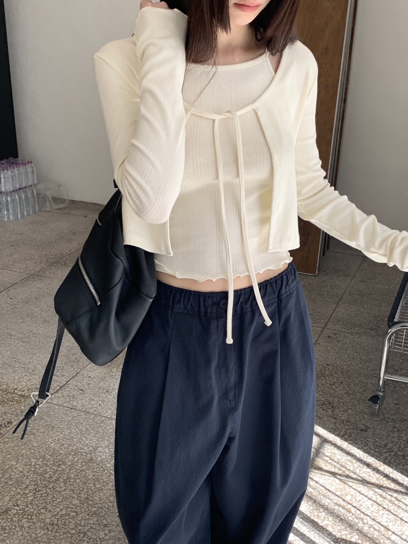 LOGARDEN韓國直郵實拍女士新款時尚26春夏推薦休閑人氣套裝LO GARDEN套裝圖色1