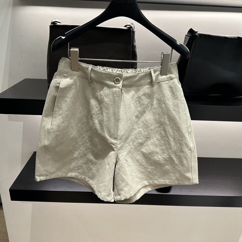 FEBRUARY 11韓國直郵女裝新品休閑熱賣26春夏推薦短褲亞麻FEBRUARY 11短褲圖色1