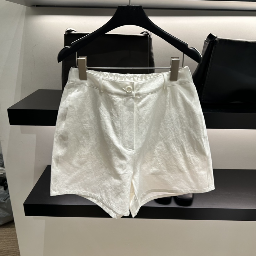 FEBRUARY 11韓國直郵女裝新品休閑熱賣26春夏推薦短褲亞麻FEBRUARY 11短褲圖色2