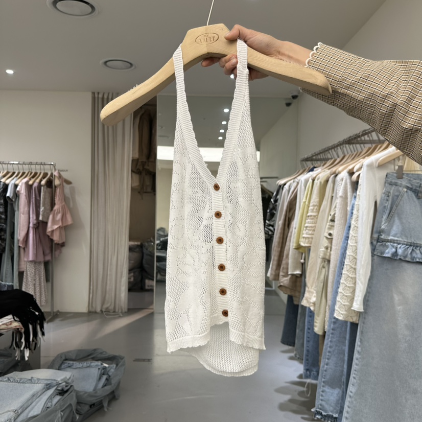 VAULT韓國直郵女裝新品推薦時尚26春夏休閑職業人氣吊帶背心VAULT吊帶/背心圖色1