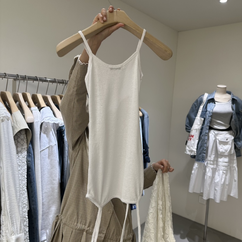 VAULT韓國東大門直郵女士新款人氣26春夏熱賣休閑吊帶背心VAULT吊帶/背心