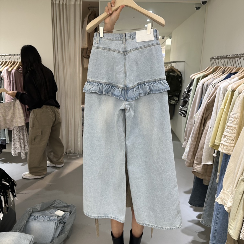 VAULT韓國東大門代購女裝新款人氣休閑26春夏熱賣推薦牛仔褲VAULT牛仔褲