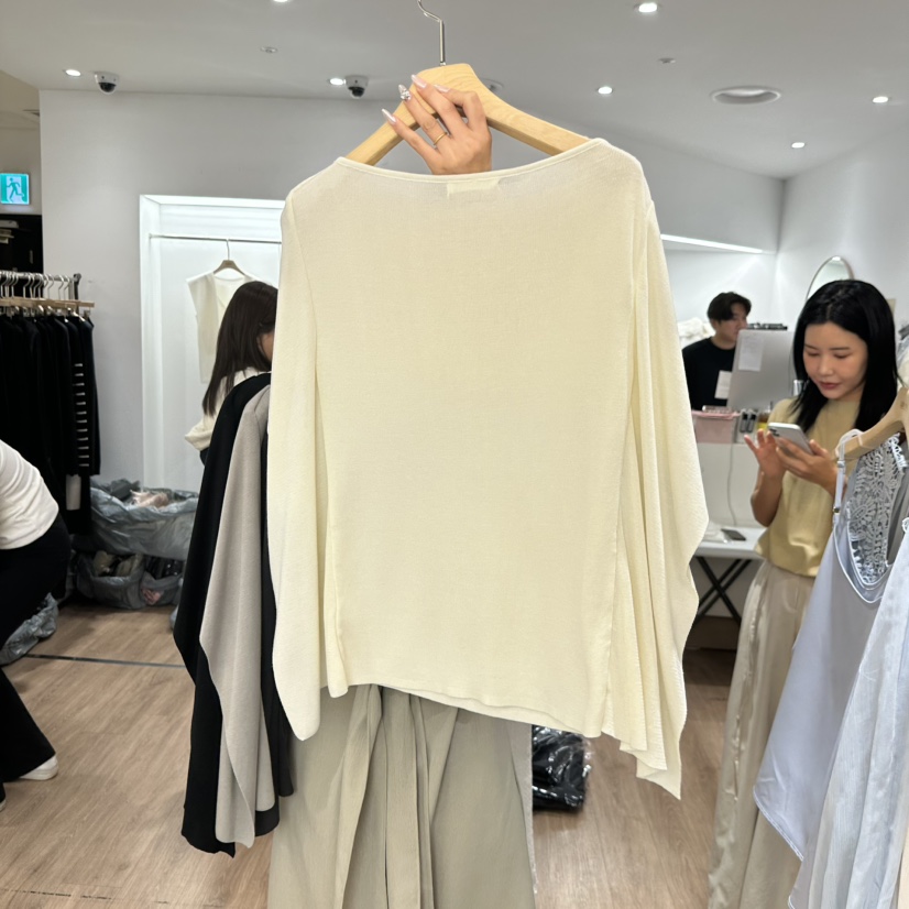 LEWIN韓國東大門直郵女裝新款時尚人氣推薦26春夏針織衫天絲LEWIN針織衫