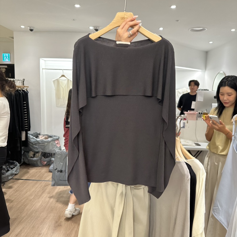 LEWIN韓國東大門直郵女裝新款時尚人氣推薦26春夏針織衫天絲LEWIN針織衫圖色2