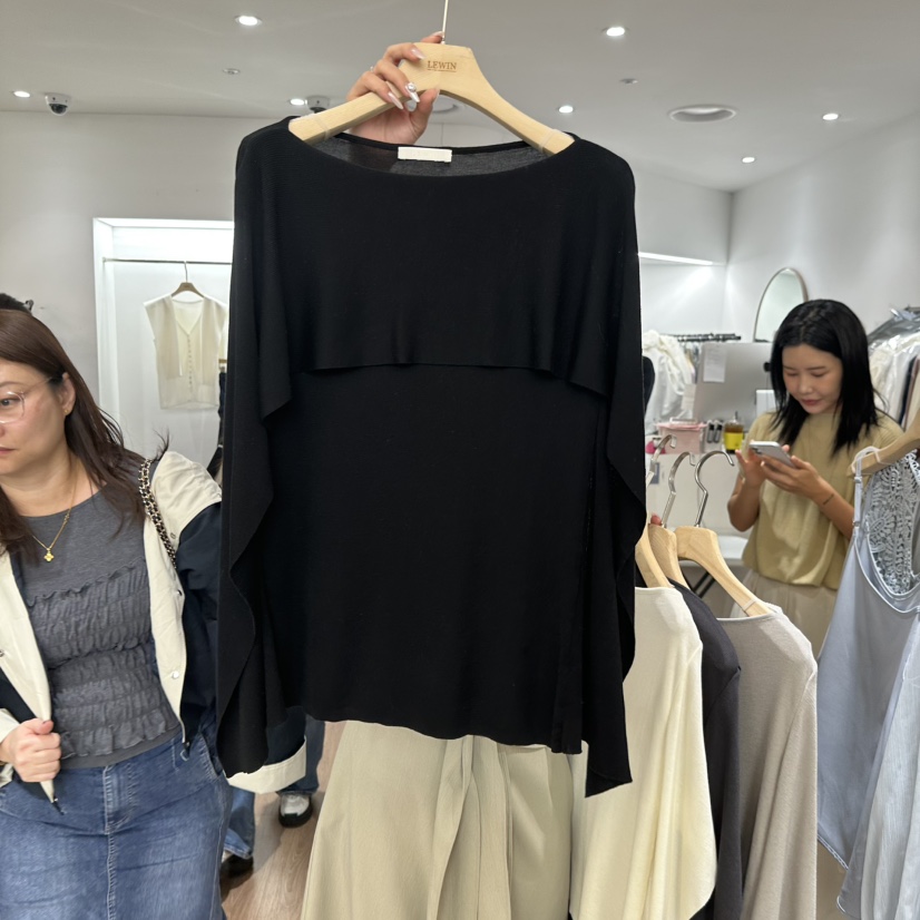 LEWIN韓國東大門直郵女裝新款時尚人氣推薦26春夏針織衫天絲LEWIN針織衫圖色4