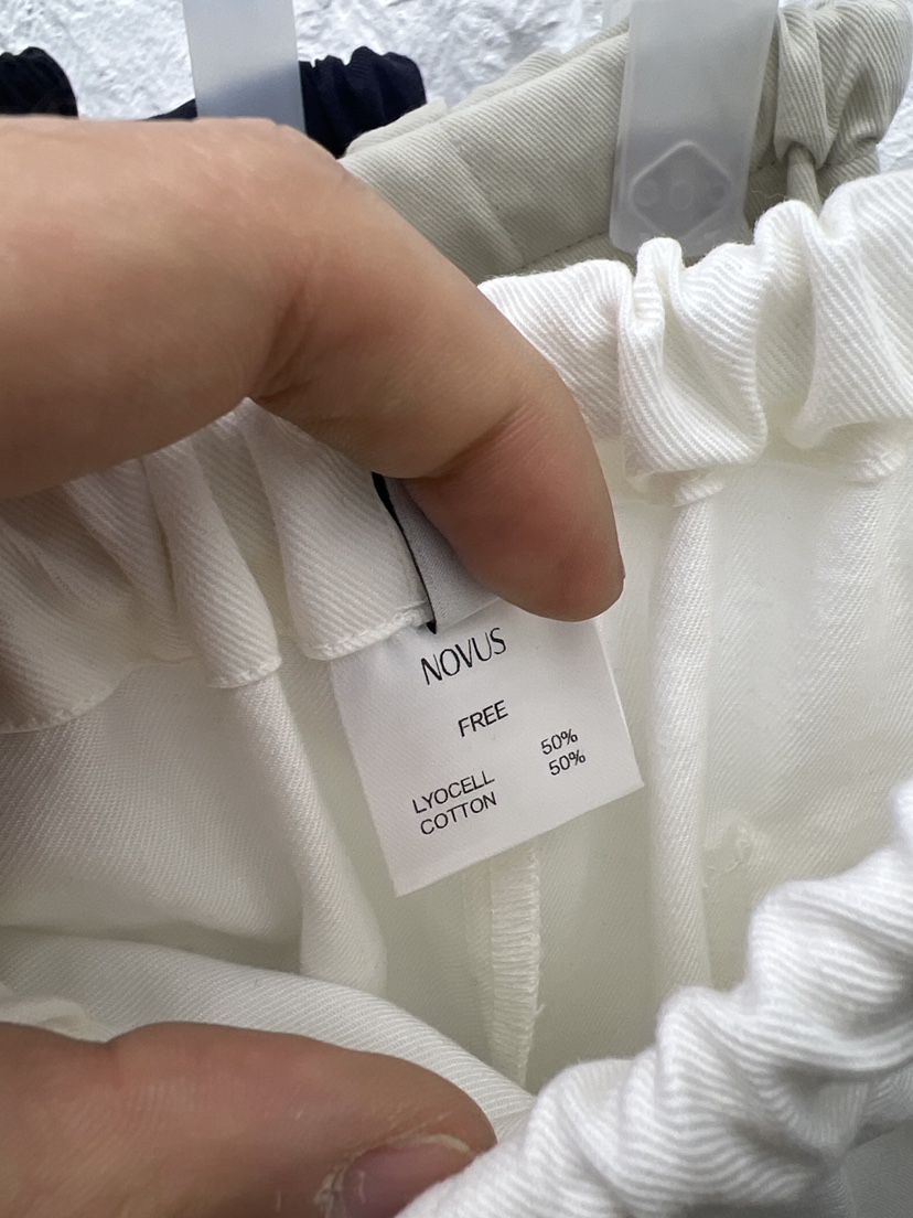 NOVUS韓國直郵女裝新款職業推薦26春夏人氣熱賣休閑褲紐扣NOVUS休閑褲