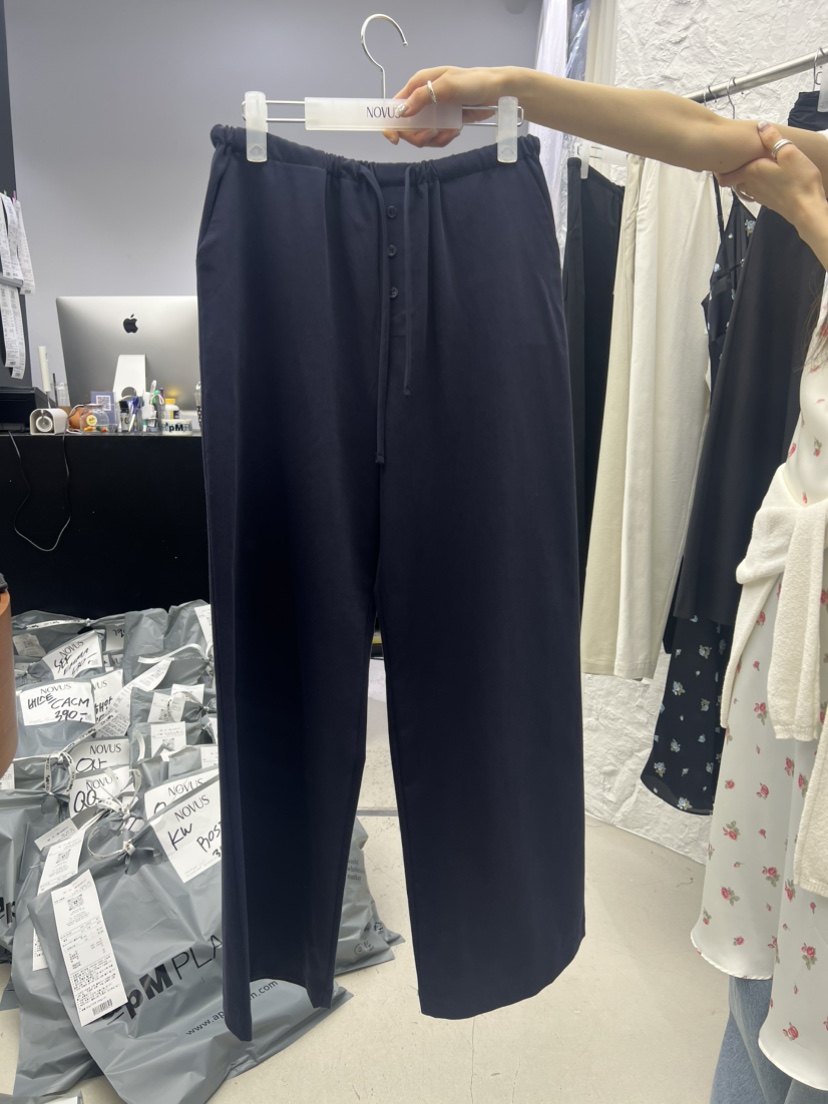 NOVUS韓國直郵女裝新款職業推薦26春夏人氣熱賣休閑褲紐扣NOVUS休閑褲圖色3