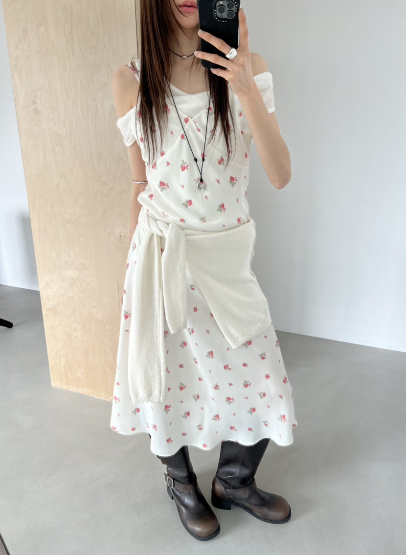 NOVUS韓國東大門代購女士新品職業推薦休閑熱賣26春夏連衣裙NOVUS連衣裙