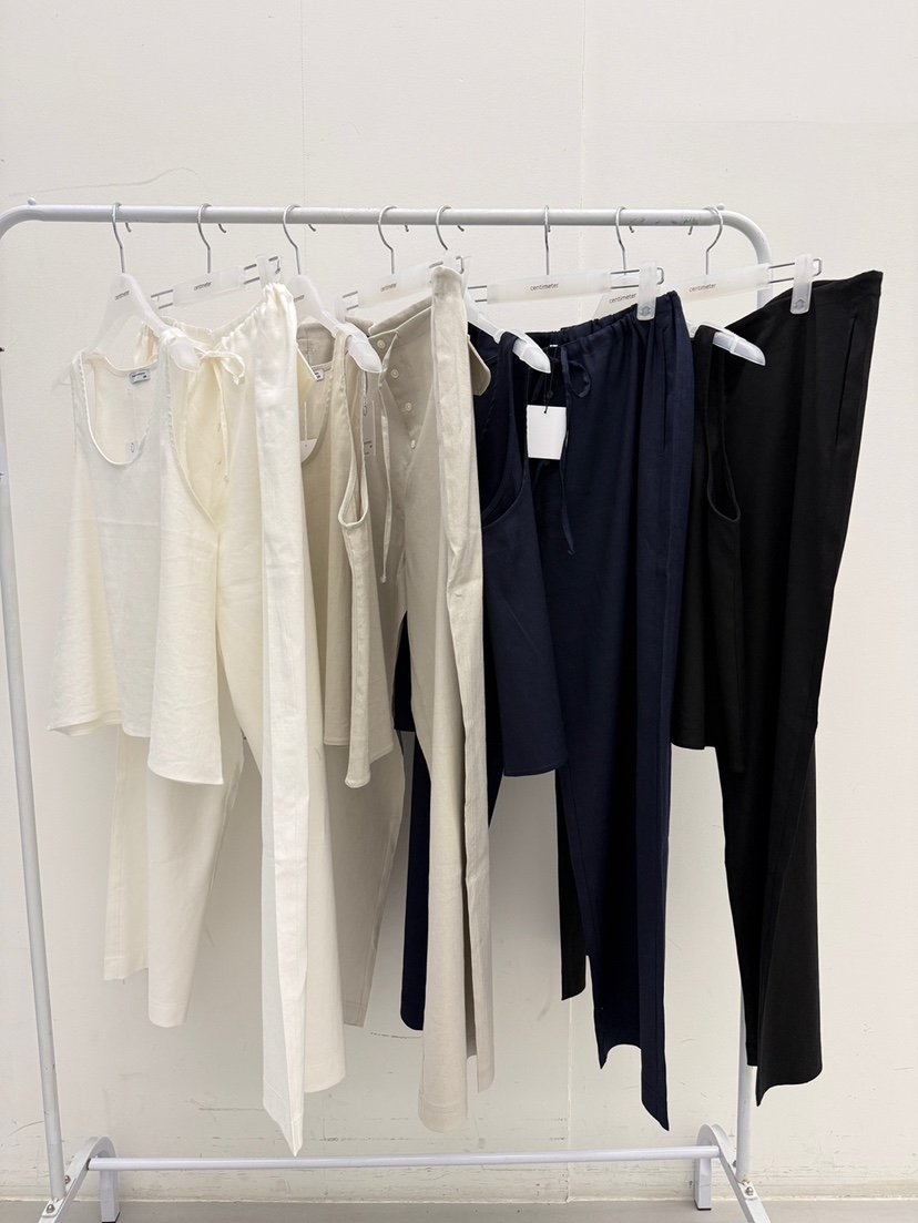 CM韓國代購女士新品熱賣時尚職業26春夏休閑人氣推薦休閑褲CM_centimeter休閑褲