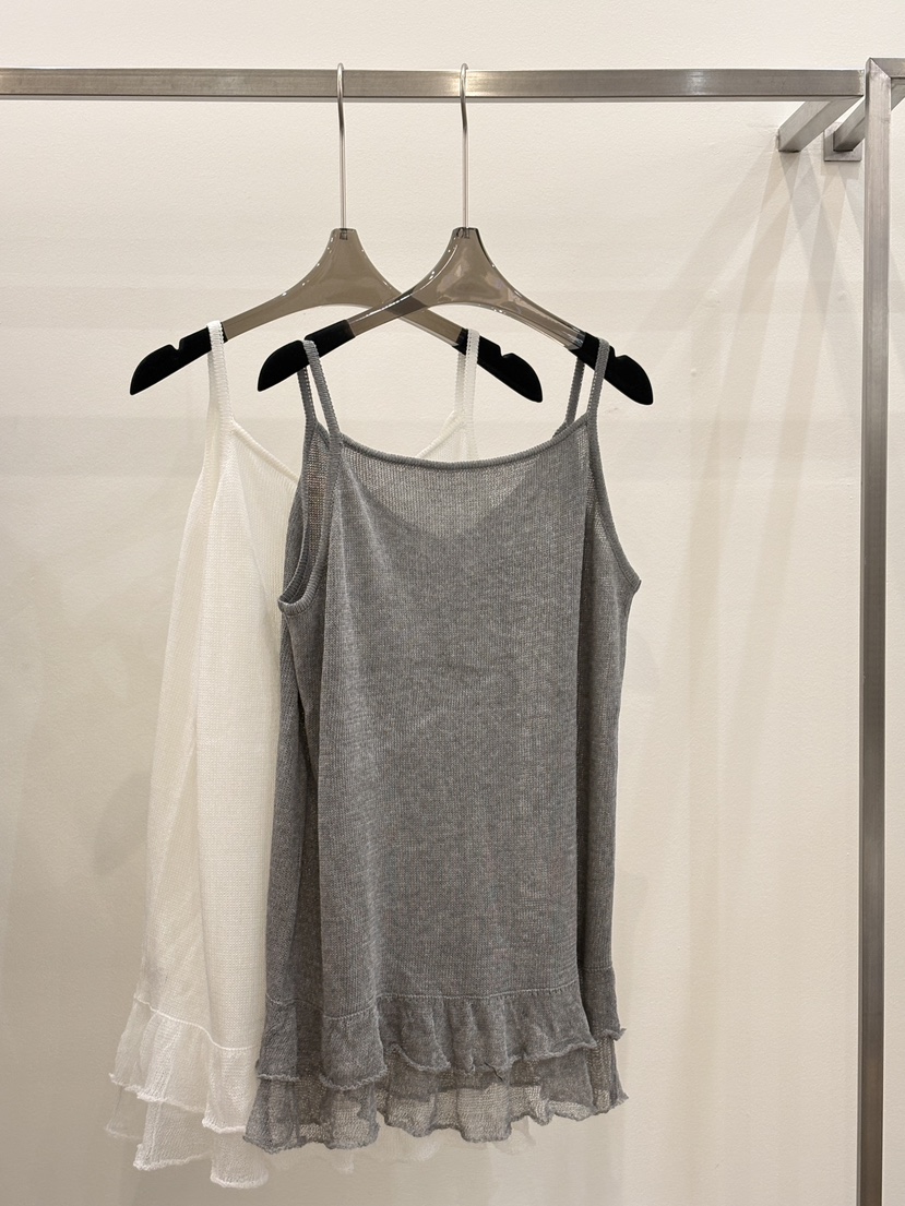 CICI韓國代購女士新款休閑推薦26春夏職業時尚連衣裙荷葉邊Ci Ci連衣裙