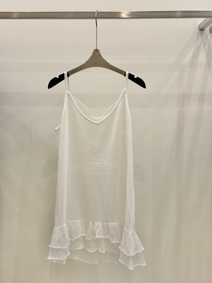 CICI韓國代購女士新款休閑推薦26春夏職業時尚連衣裙荷葉邊Ci Ci連衣裙圖色1