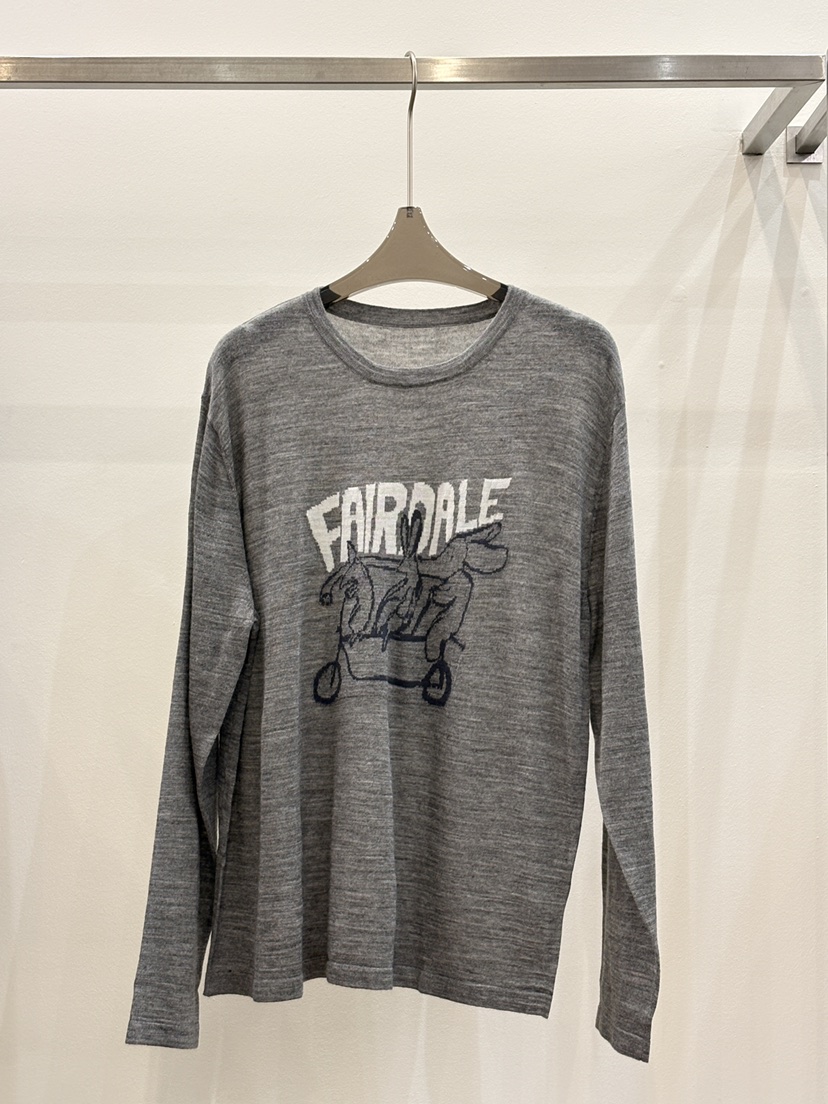 CICI韓國直郵女士新品26春夏職業熱賣人氣推薦長袖T恤兔子Ci Ci長袖T恤圖色2