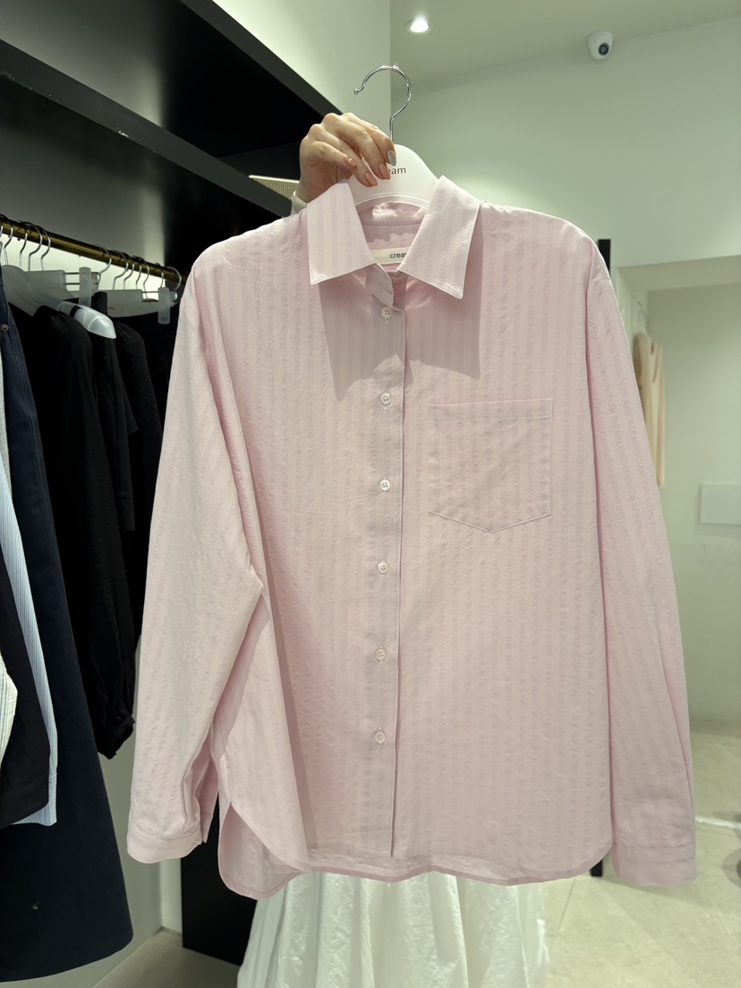 CREAM-P韓國代購女士新品推薦熱賣人氣26春夏襯衫蕾絲衫CREAM-P襯衫/蕾絲衫圖色2