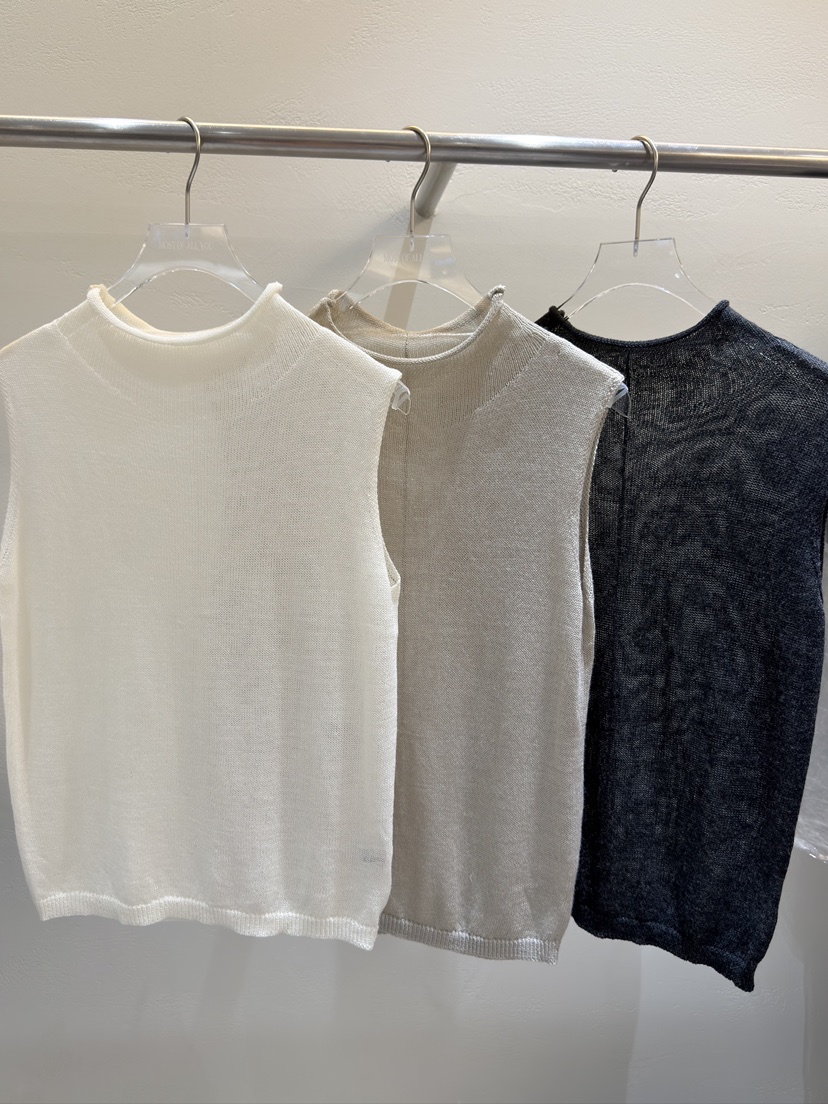 MOST OF ALL U韓國代購女裝新款熱賣休閑吊帶背心高領MOST OF ALL U吊帶/背心