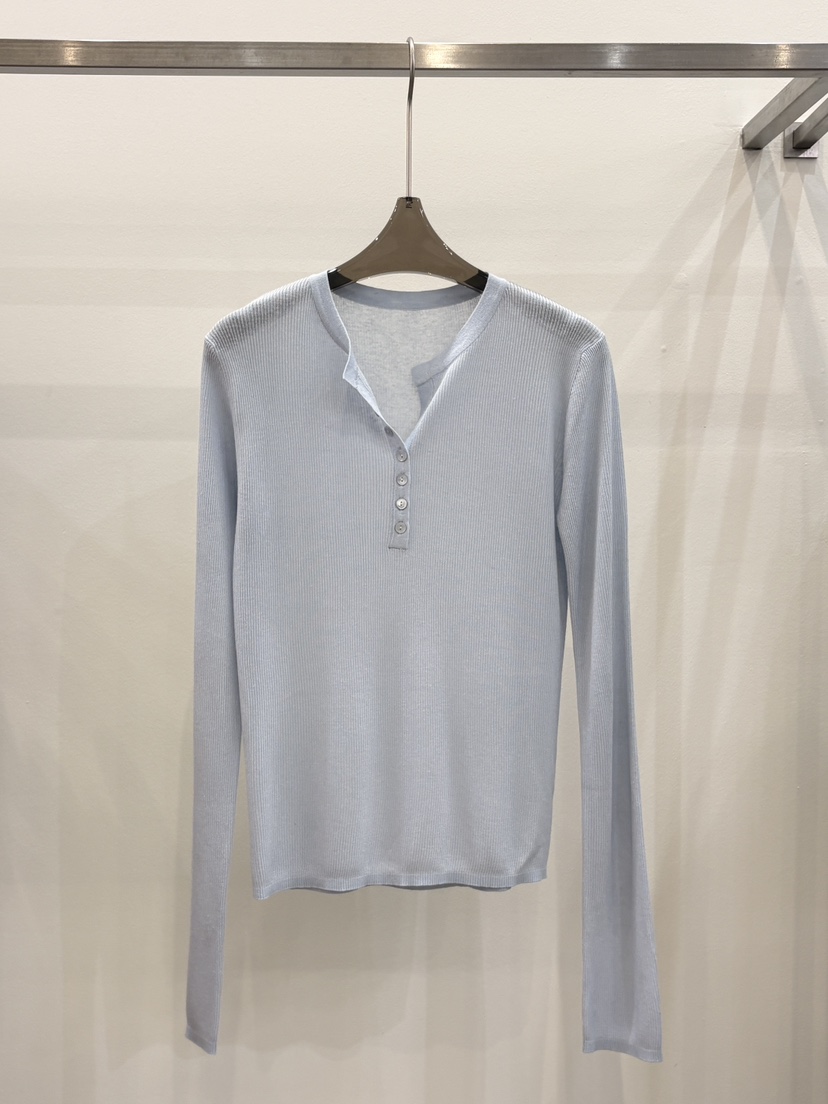 CICI韓國直郵實拍女士新品人氣休閑職業熱賣推薦針織衫紐扣Ci Ci針織衫圖色2