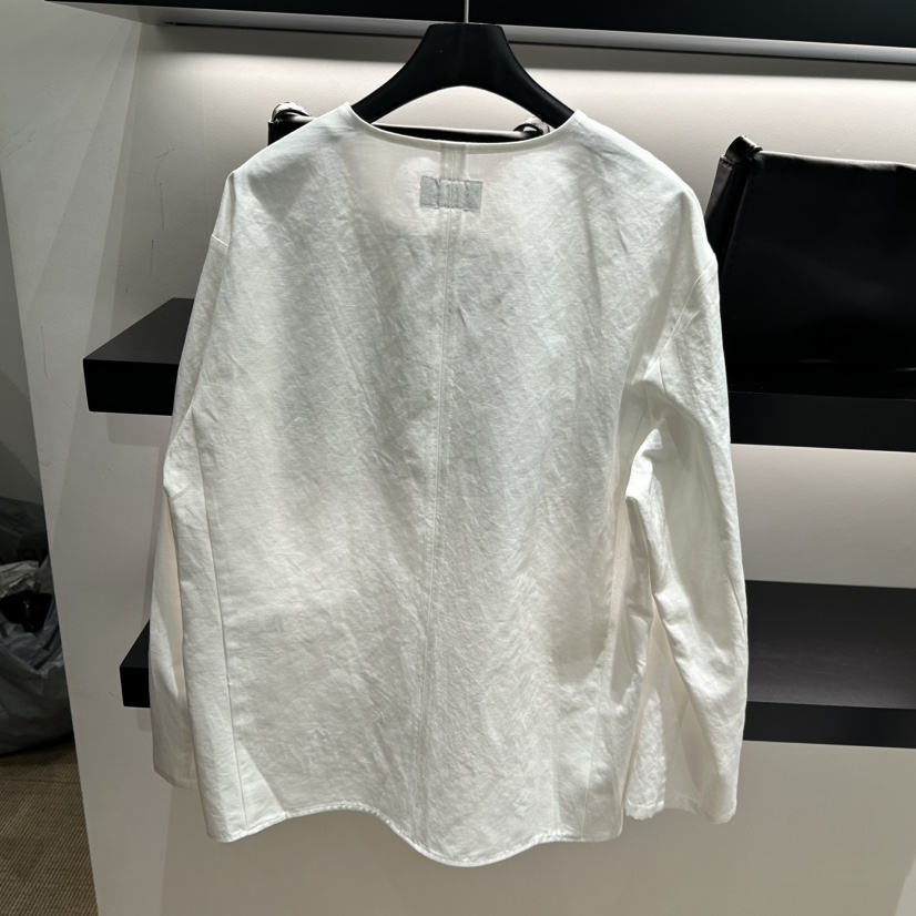 FEBRUARY 11韓國東大門直郵女士新品推薦26春夏夾克V領亞麻FEBRUARY 11夾克