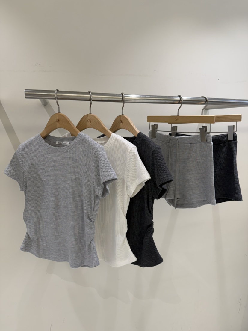 SELECT MARKET韓國直郵女裝新品職業時尚26春夏人氣休閑T恤SELECT MARKETT恤