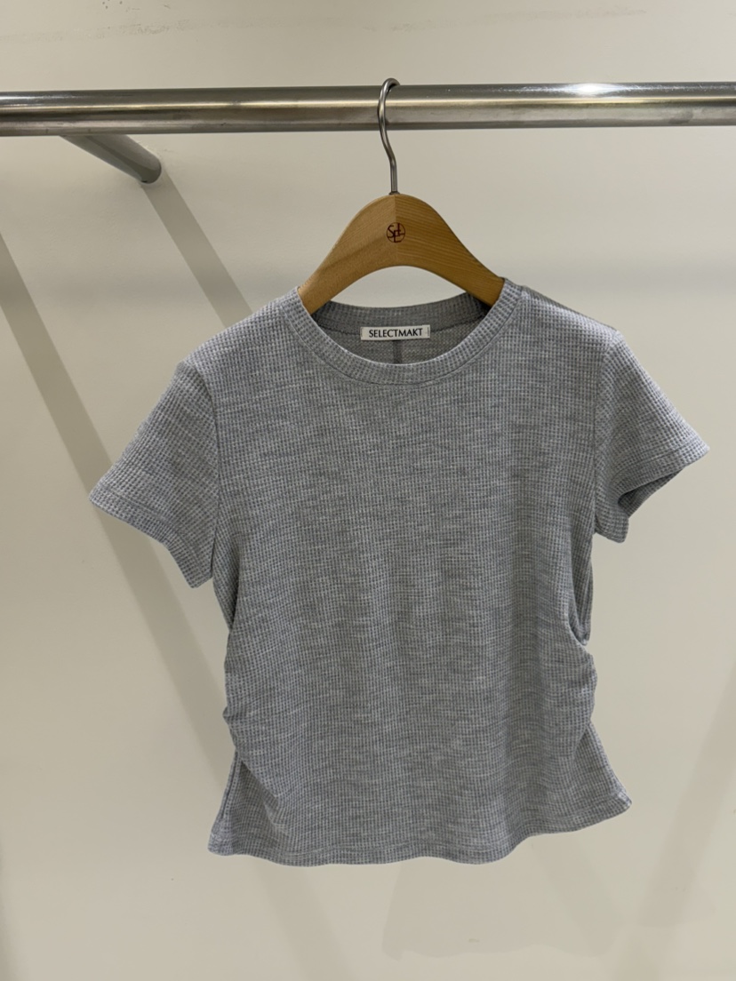 SELECT MARKET韓國直郵女裝新品職業時尚26春夏人氣休閑T恤SELECT MARKETT恤圖色1