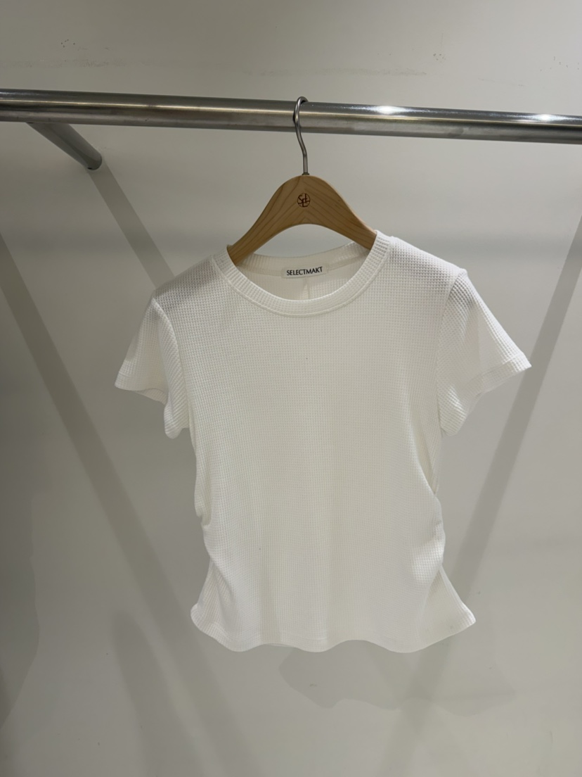 SELECT MARKET韓國直郵女裝新品職業時尚26春夏人氣休閑T恤SELECT MARKETT恤圖色2