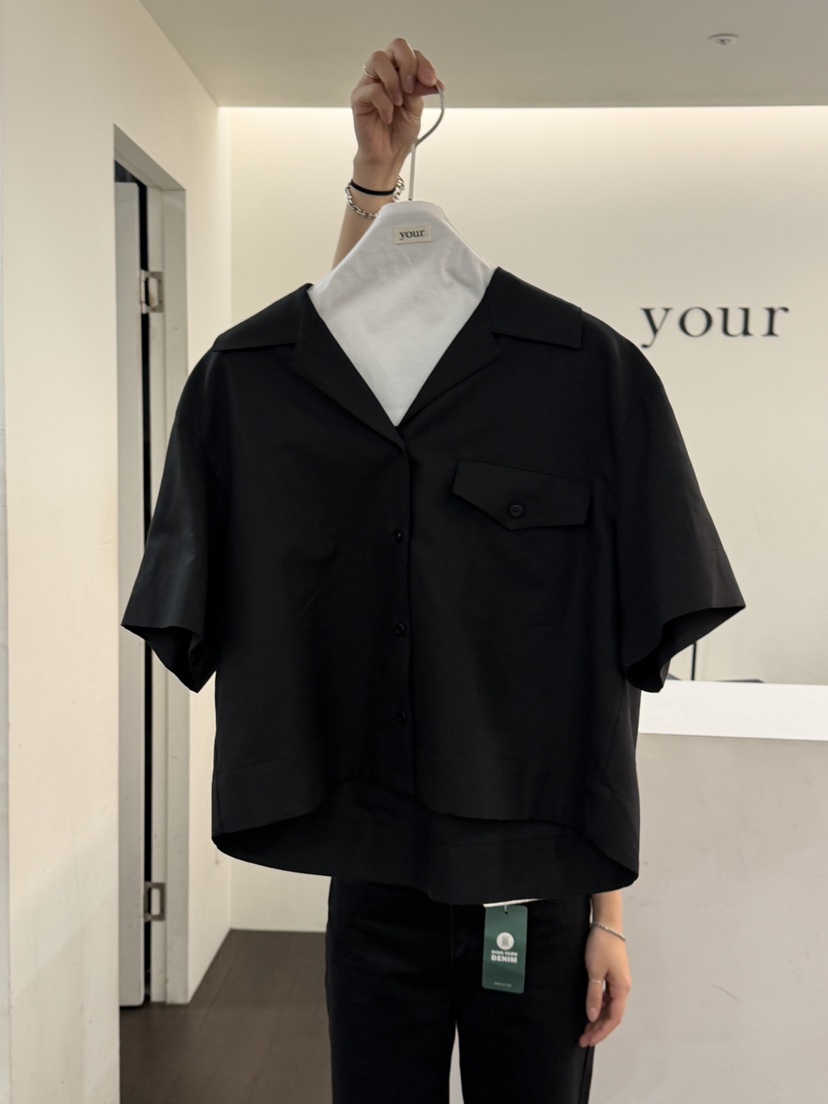 YOUR-P韓國東大門直郵女裝新款時尚推薦26春夏襯衫蕾絲衫YOUR-P襯衫/蕾絲衫圖色2