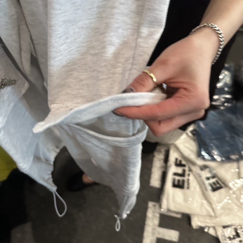 ELF-L韓國東大門直郵女士新品時尚推薦休閑褲工裝褲拉鏈PROJECT ELF/ELF-L休閑褲