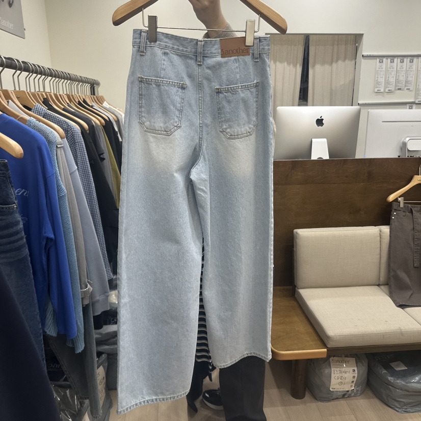 3 ANOTHER韓國直郵實拍女裝新款時尚休閑人氣26春夏牛仔褲3 ANOTHER牛仔褲