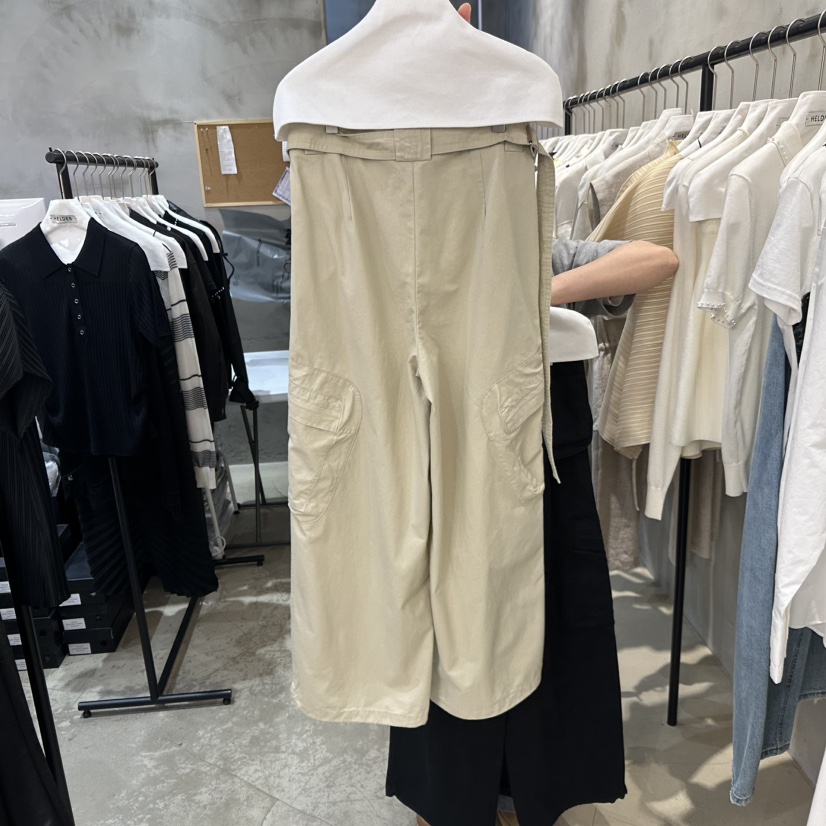 HELDER-P韓國直郵實拍女裝新品26春夏休閑褲工裝褲含腰包HELDER休閑褲