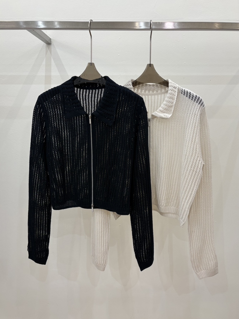 CICI韓國東大門直郵女裝新款人氣推薦針織衫連帽衫網眼拉鏈Ci Ci針織衫