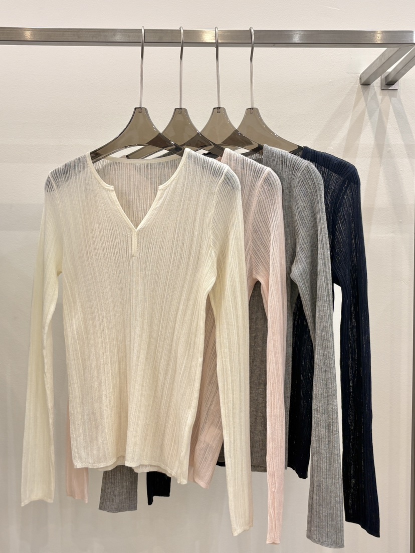 CICI韓國代購女裝新品推薦人氣熱賣時尚職業針織衫修身羅紋Ci Ci針織衫