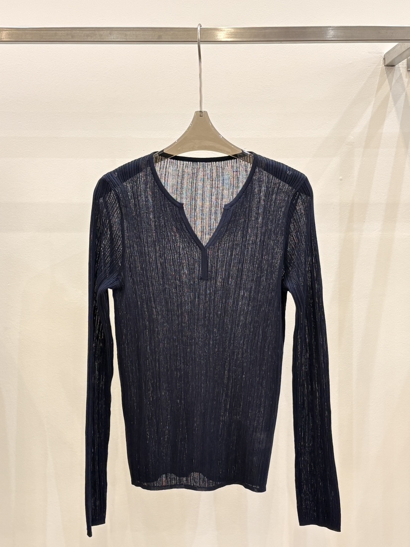 CICI韓國代購女裝新品推薦人氣熱賣時尚職業針織衫修身羅紋Ci Ci針織衫圖色4