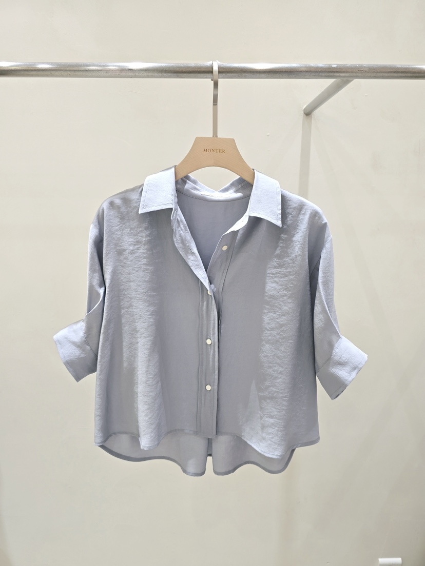 MONTER韓國直郵女士新款休閑人氣時尚26春夏熱賣襯衫蕾絲衫MONTER襯衫/蕾絲衫圖色2