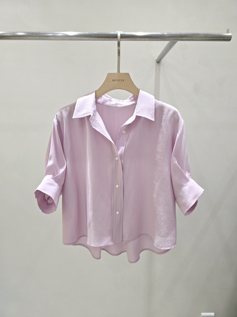 MONTER韓國直郵女士新款休閑人氣時尚26春夏熱賣襯衫蕾絲衫MONTER襯衫/蕾絲衫圖色4