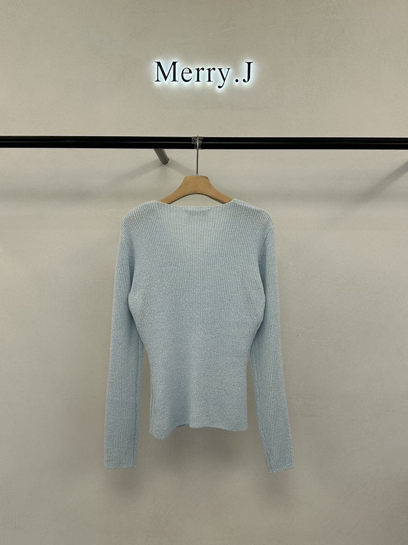 MERRY-J韓國東大門直郵女士新款熱賣人氣針織衫修身開衫MERRY-J針織衫