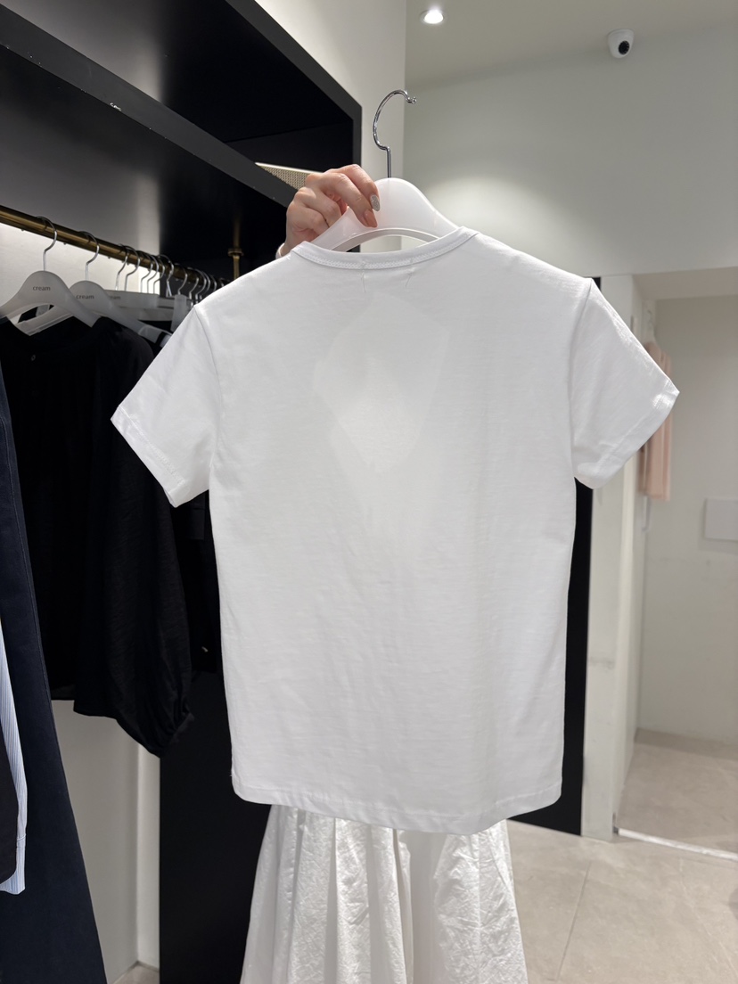 CREAM-P韓國東大門代購女裝新款熱賣時尚推薦26春夏職業T恤CREAM-PT恤
