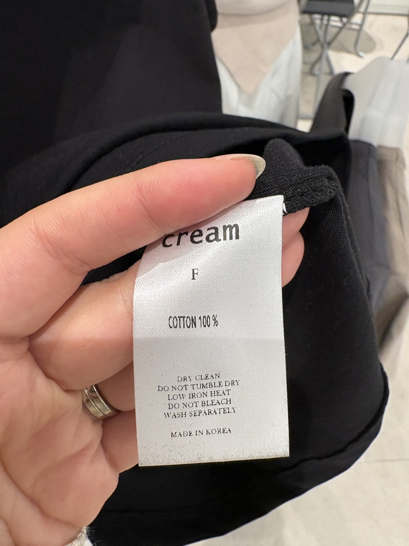 CREAM-P韓國東大門代購女裝新款熱賣時尚推薦26春夏職業T恤CREAM-PT恤