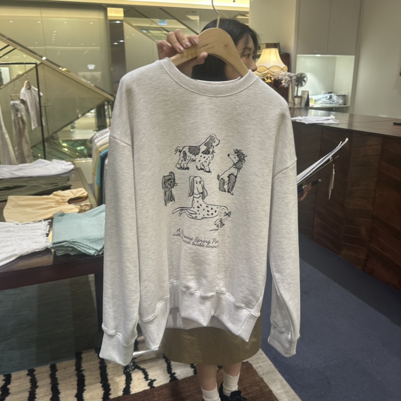 FURE韓國東大門直郵女裝新品人氣26春夏熱賣職業推薦衛衣FURE衛衣圖色1