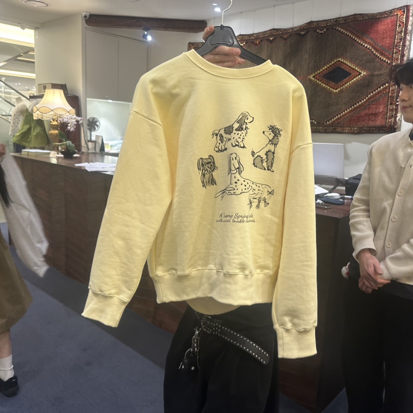 FURE韓國東大門直郵女裝新品人氣26春夏熱賣職業推薦衛衣FURE衛衣圖色2