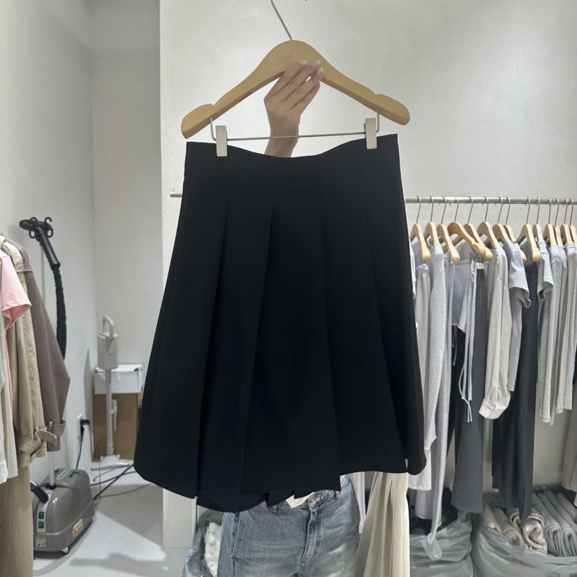 OVU韓國東大門代購女士新品推薦人氣休閑26春夏半身裙中短裙OVU半身裙/中短裙