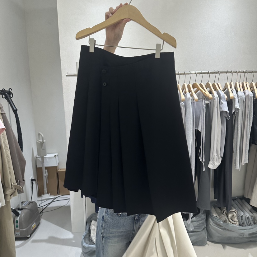 OVU韓國東大門代購女士新品推薦人氣休閑26春夏半身裙中短裙OVU半身裙/中短裙圖色2