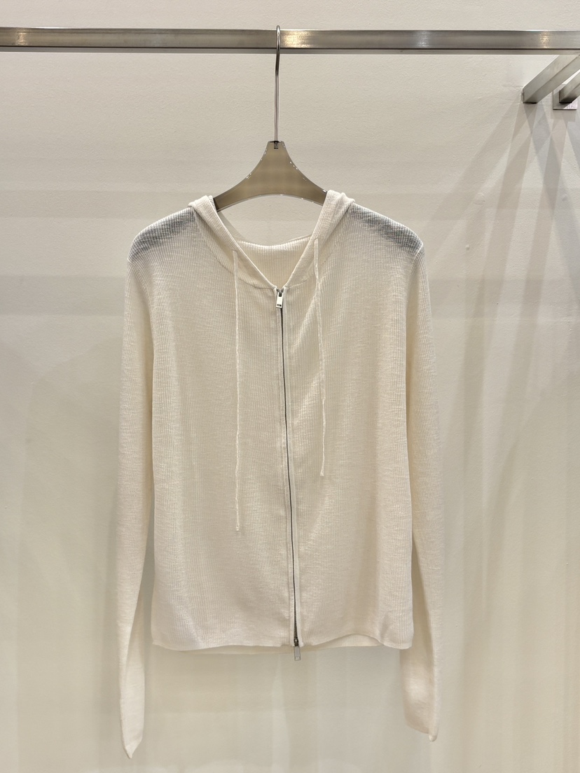 CICI韓國代購女士新款26春夏熱賣人氣時尚針織衫連帽衫拉鏈Ci Ci針織衫圖色1